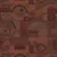 Perplex Persimmon Fabric |#| 