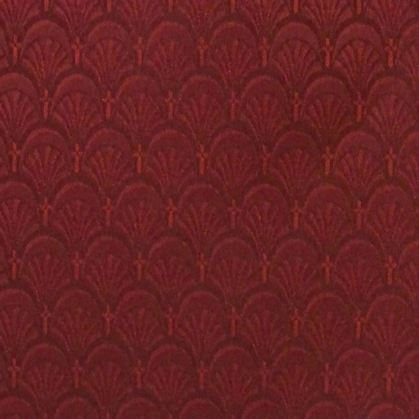 Arches Burgundy Fabric |#| 