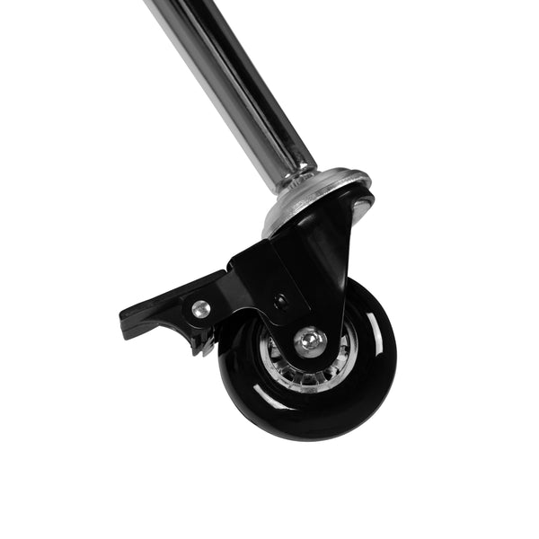 Grey |#| 2 Piece Mobile 47.5inch Circle Flexible Grey Adjustable Activity Table Set