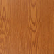 Oak |#| 3 Piece 86inch Oval Wave Flexible Oak Adjustable Activity Table Set