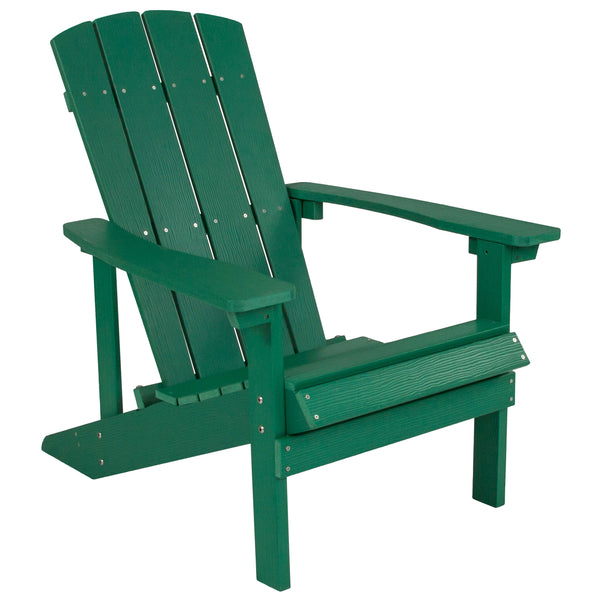 Green |#| Star and Moon Fire Pit with Mesh Cover & 2 Green Poly Resin Adirondack Chairs