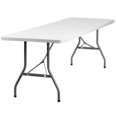 8-Foot Plastic Folding Table
