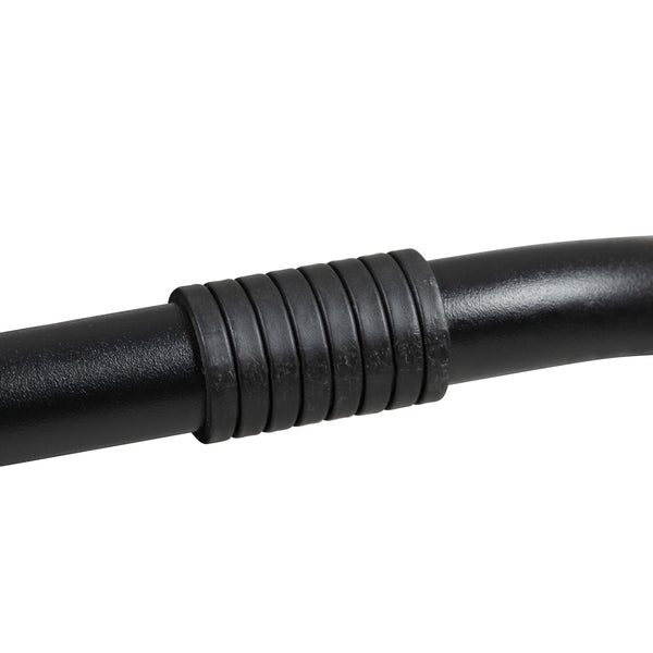 Black |#| 2 Pack Adjustable Mesh Zero Gravity Lounge Chair with Cup Holder Tray - Black