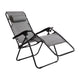 Gray |#| 2 Pack Adjustable Mesh Zero Gravity Lounge Chair with Cup Holder Tray - Gray