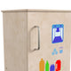 Wooden Commercial Grade Kid's Kitchen Refrigerator with Storage