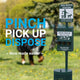 Pet Waste Station-Pull Out Bag Dispenser-Sanitizer Bottle-Pedal Trash Can-Green