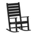 Manchester Contemporary Rocking Chair, All-Weather HDPE Indoor/Outdoor Rocker