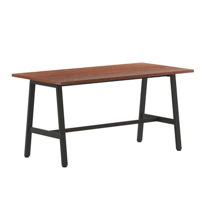 Redmond Commercial 60x30 Conference Table with 1" Thick Double Sided Laminate Table Top with PVC Edging and Heavy Duty A-Frame Steel Base - View 1