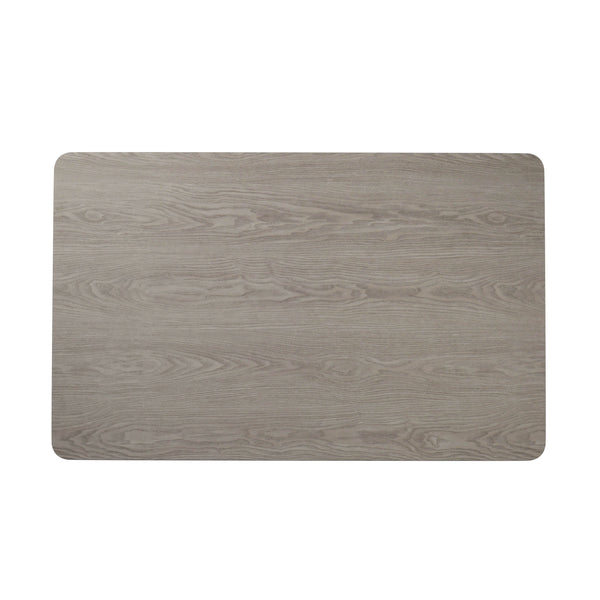 White/Gray |#| 30inch x 48inch Table Top with White or Gray Reversible Laminate Top