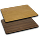 Natural/Walnut |#| 30inch x 48inch Rectangular Table Top with Natural or Walnut Reversible Laminate Top