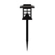 Brown |#| All-Weather Lantern Design Solar Powered LED Landscape Lights in Brown