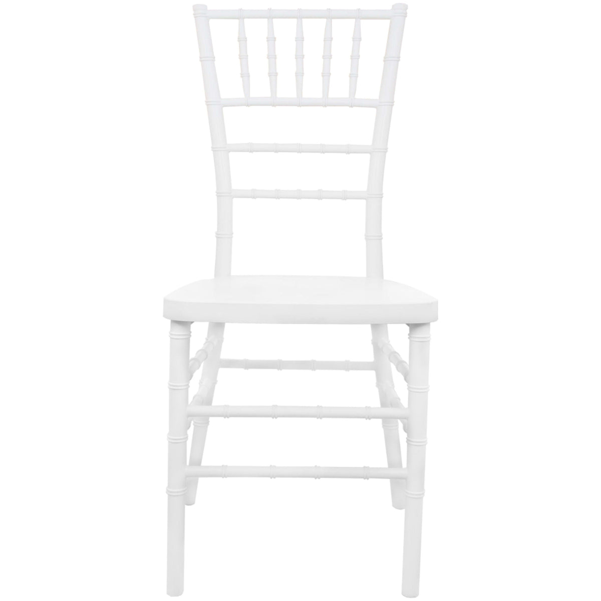 White |#| White Resin Chiavari Chair
