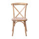 Medium White Grain |#| Medium With White Grain X-Back Chair