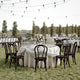 Early American Wood |#| Thonet Solid Wood Stackable Dining Chair with Fixed Floor Glides in EA.