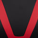 Gaming Desk & Chair with Lumbar Support, Arms, Cupholder & Headphone Hook-Red