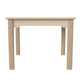 Commercial Grade 23.5inch Square Wooden Preschool Classroom Activity Table - Beech