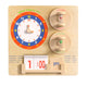 Commercial Grade STEAM Wall Wooden Telling Time Accessory Board - Multicolor