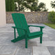 Green |#| Outdoor Green All-Weather Poly Resin Wood Adirondack Chair