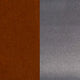 Cherry Wood Seat/Clear Coated Metal Frame |#| Clear Coated "X" Back Metal Restaurant Barstool - Cherry Wood Seat