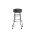 Double Ring Chrome Barstool