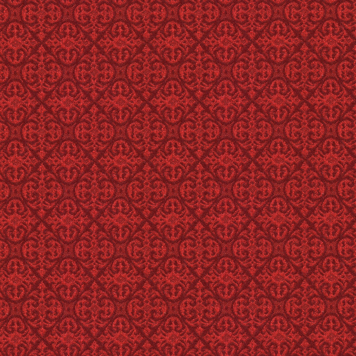 Abbey Red Fabric |#| 