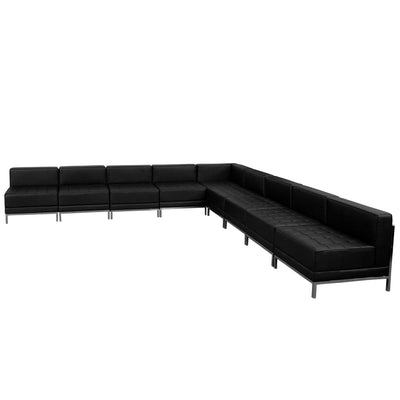 HERCULES Imagination Series LeatherSoft Sectional Configuration, 9 Pieces