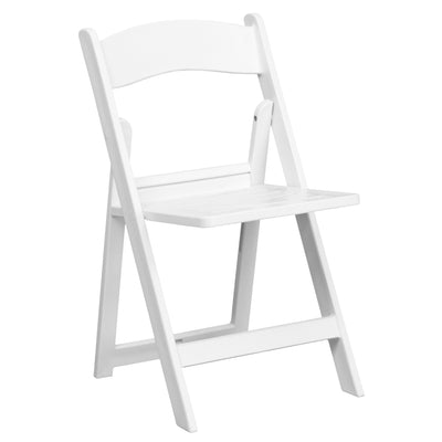 HERCULES Series 800 lb. Capacity Resin Folding Chair with Slatted Seat