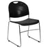 HERCULES Series 880 lb. Capacity Ultra-Compact Stack Chair with Metal Frame