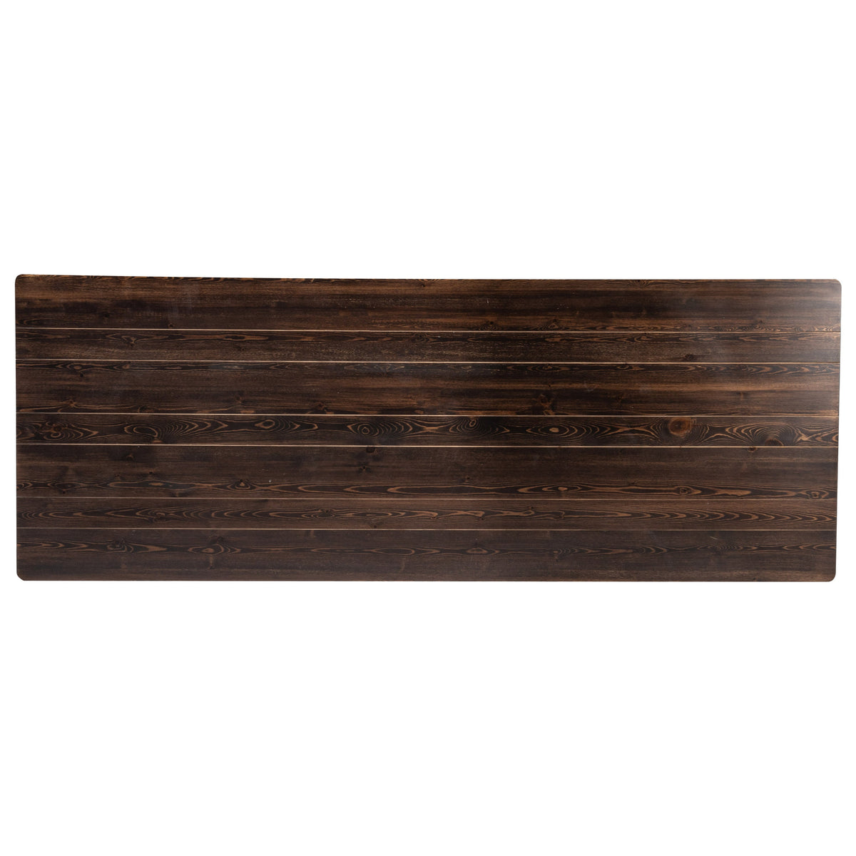 Mahogany |#| 9' x 40inch Rectangular Antique Rustic Mahogany Solid Pine Folding Farm Table