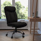 Black Fabric |#| Big & Tall 400 lb. Rated High Back Black Fabric Executive Ergonomic Chair