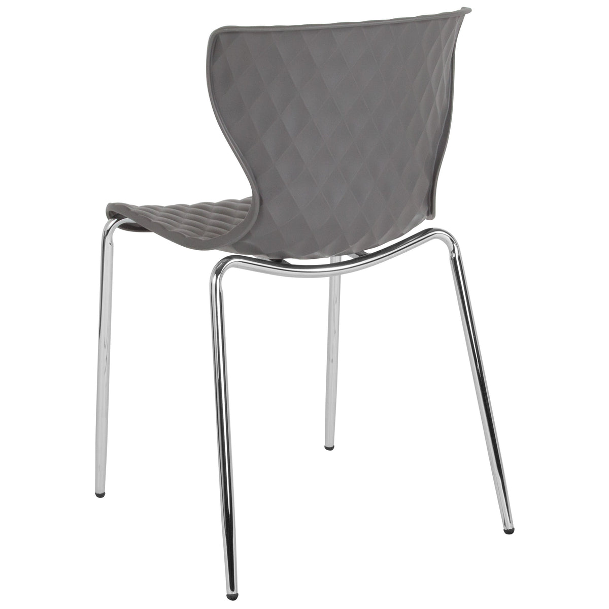 Gray |#| Contemporary Design Gray Plastic Stack Chair