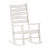 Manchester Contemporary Rocking Chair, All-Weather HDPE Indoor/Outdoor Rocker
