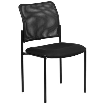 Mesh Comfortable Stackable Steel Side Chair