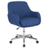 Rochelle Home and Office Upholstered Mid-Back Molded Frame Office Chair