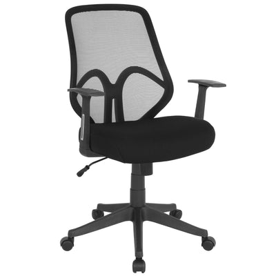 Salerno Series High Back Mesh Office Chair with Arms - View 1