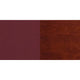 Burgundy Vinyl Seat/Mahogany Wood Frame |#| Slat Back Mahogany Wood Restaurant Chair - Burgundy Vinyl Seat